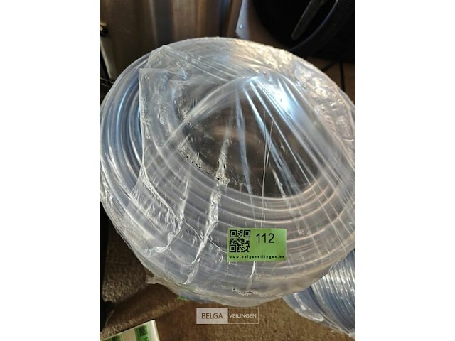 Doorzichtige darm ø12x16 lengte 100m - afbeelding 2 van  2