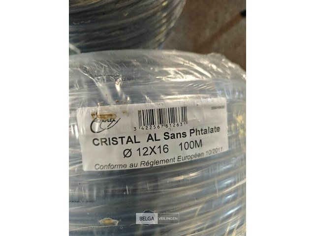 Doorzichtige darm ø12x16 lengte 100m - afbeelding 1 van  2