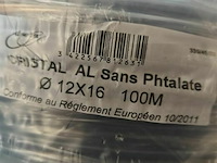 Doorzichtige darm ø12x16 lengte ±50m - afbeelding 1 van  3