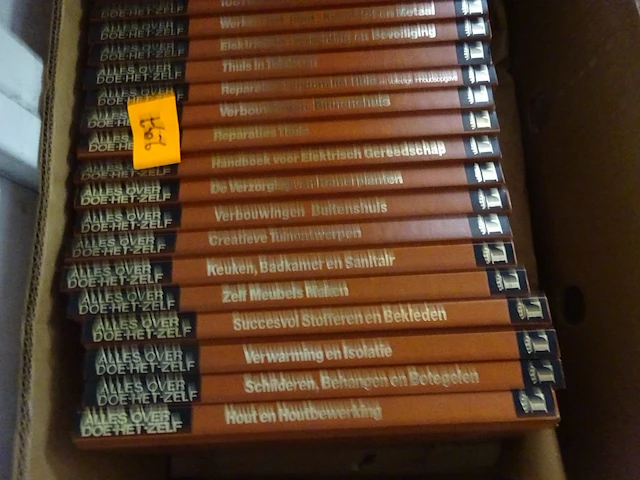 Doos boeken doe het zelf - afbeelding 1 van  2