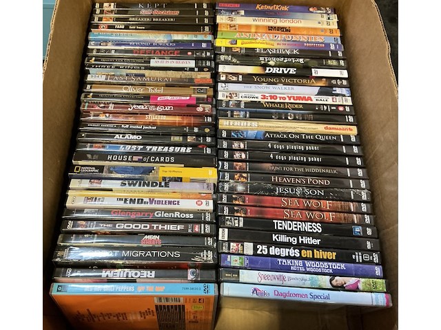 Doos cd - film - mix - afbeelding 1 van  1