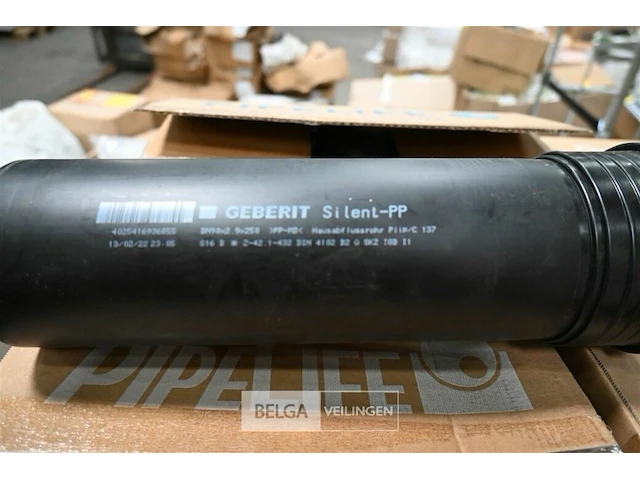 Doos geberit afloopbuis ø90 x l250 mm - afbeelding 2 van  3