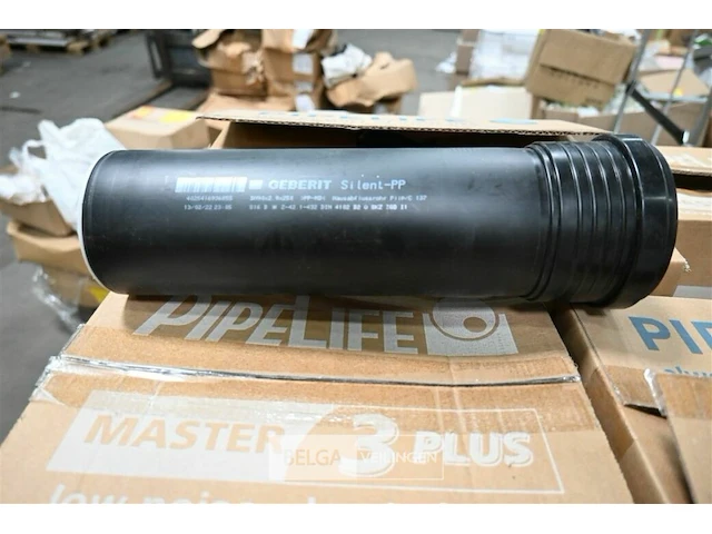 Doos geberit afloopbuis ø90 x l250 mm - afbeelding 1 van  3