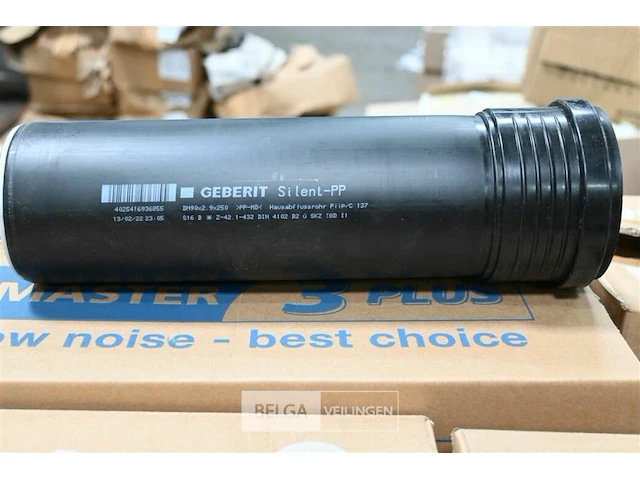 Doos geberit afloopbuis ø90 x l250 mm - afbeelding 2 van  3