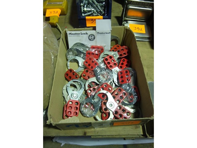 Doos hangslotvermeerderaars (lockout - hasp) - afbeelding 1 van  1