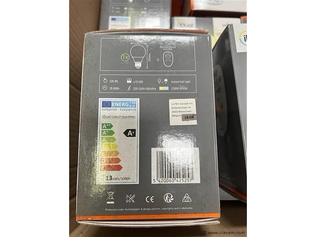 Doos, inh. div. lampen - afbeelding 3 van  3