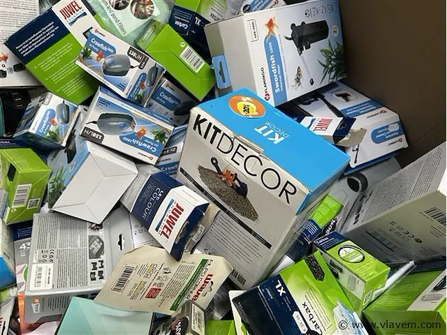 Doos, inh. partij div. aquarium toebehoren - afbeelding 2 van  3