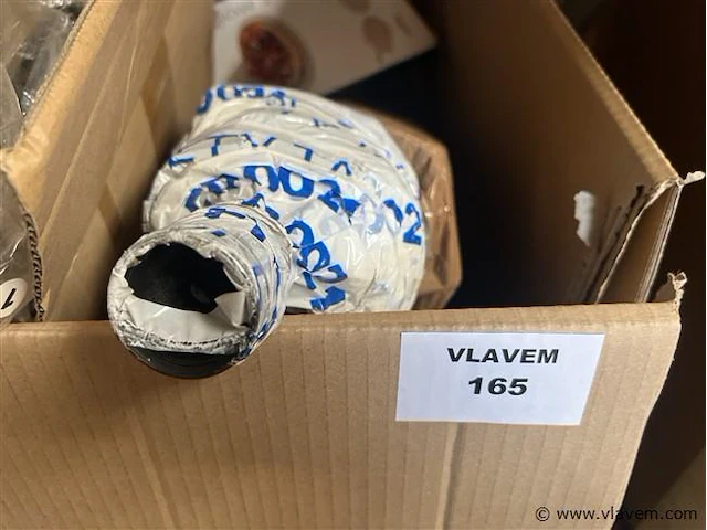 Doos, inh. partij diversen, wo. parasol enz. - afbeelding 1 van  6