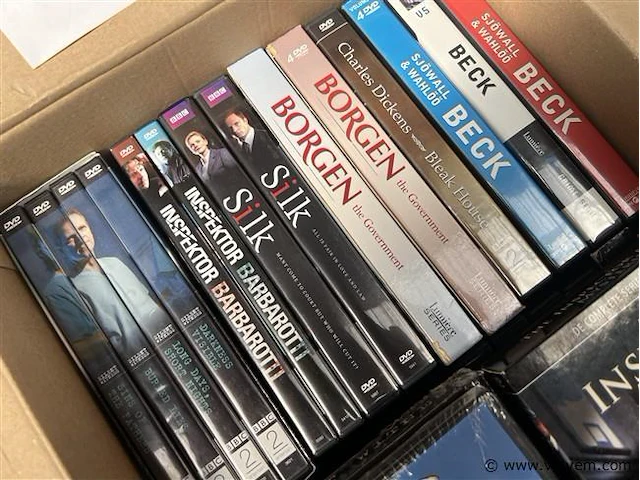 Doos, inh; partij dvd's - afbeelding 2 van  3