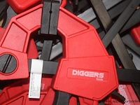 Doos inhoudend lijmklemmen diggers - afbeelding 2 van  2