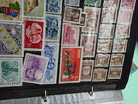 Doos met 10 postzegelalbums belgie en diverse landen postfris en gestempeld - afbeelding 4 van  4