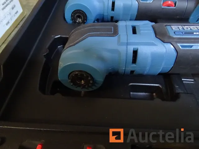 Doos met 2 multifunctionele gereedschappen erbauer emt 18 li qc - afbeelding 3 van  7