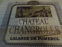 Doos met 3 flessen château changrolle lalande de pomerol 1997 - afbeelding 2 van  8
