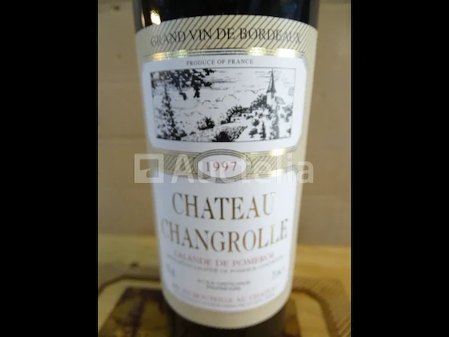 Doos met 3 flessen château changrolle lalande de pomerol 1997 - afbeelding 5 van  8