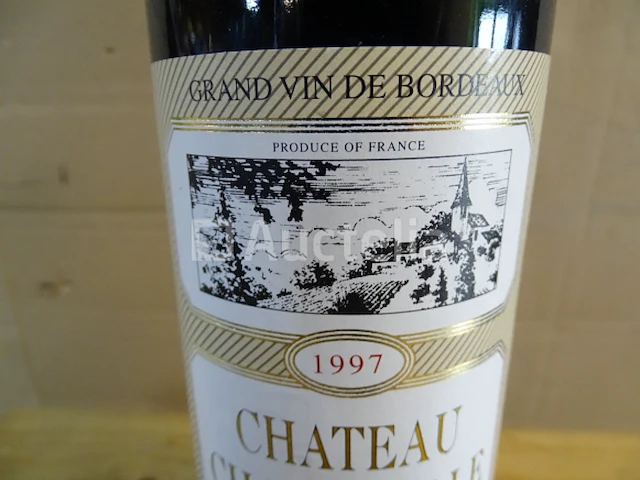 Doos met 3 flessen château changrolle lalande de pomerol 1997 - afbeelding 6 van  8