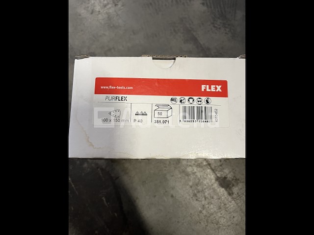 Doos met 50 schuurschijven flex - afbeelding 2 van  2