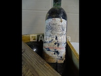 Doos met 6 flessen saint-emilion grand cru château quentin 1981 - afbeelding 5 van  7