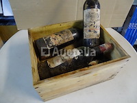 Doos met 6 flessen saint-emilion grand cru château quentin 1981 - afbeelding 7 van  7