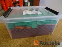 Doos met assortiment gekerfde wiggen kavel deze 245 stukken - afbeelding 5 van  10