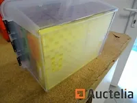 Doos met assortiment gekerfde wiggen kavel deze 245 stukken - afbeelding 10 van  10