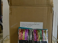 Doos met rietjes met palm - afbeelding 1 van  4