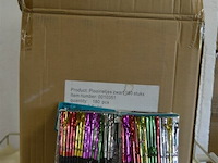 Doos met rietjes met palm - afbeelding 1 van  4