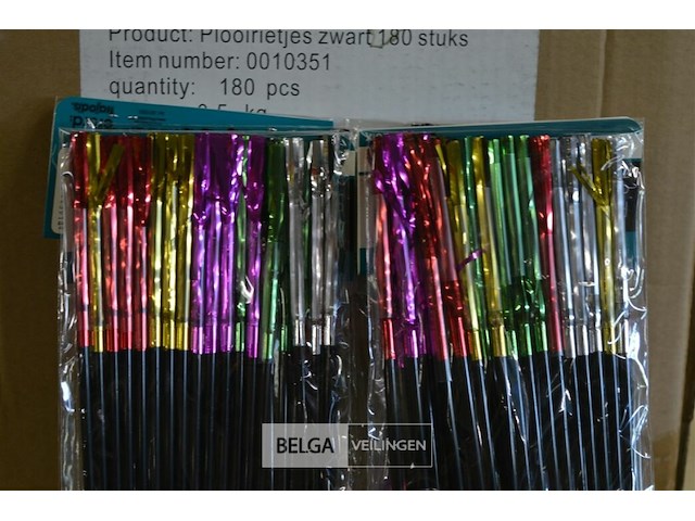 Doos met rietjes met palm - afbeelding 3 van  4