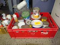 Doos restanten verf - afbeelding 1 van  1