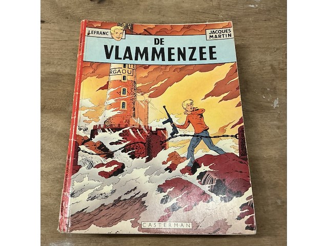 Doos verzameling strips "lefranc" - jacques martin" - afbeelding 1 van  2