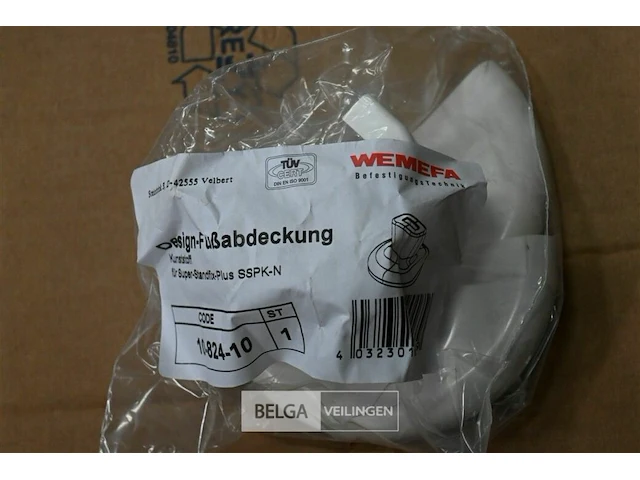 Doos wemefa super stanfix plus kunststof voetafdekking - afbeelding 1 van  2