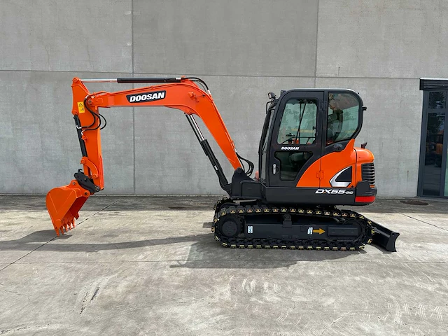 Doosan - 2017 - dx55-9c - midigraafmachine - afbeelding 41 van  43