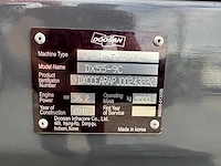 Doosan - 2018 - dx55-9c - midigraafmachine - afbeelding 39 van  45