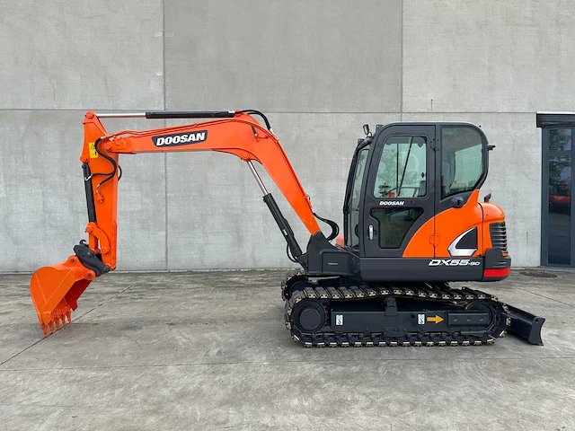 Doosan - 2018 - dx55-9c - midigraafmachine - afbeelding 43 van  45