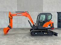 Doosan - 2018 - dx55-9c - midigraafmachine - afbeelding 43 van  45