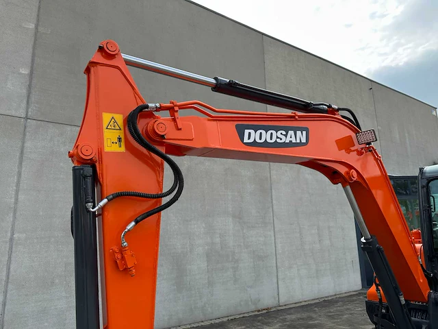 Doosan - 2018 - dx55-9c - midigraafmachine - afbeelding 45 van  45