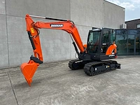 Doosan - 2019 - dx55-9c - midigraafmachine - afbeelding 1 van  47