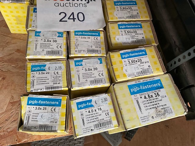 Doosjes hout schroeven - afbeelding 3 van  6