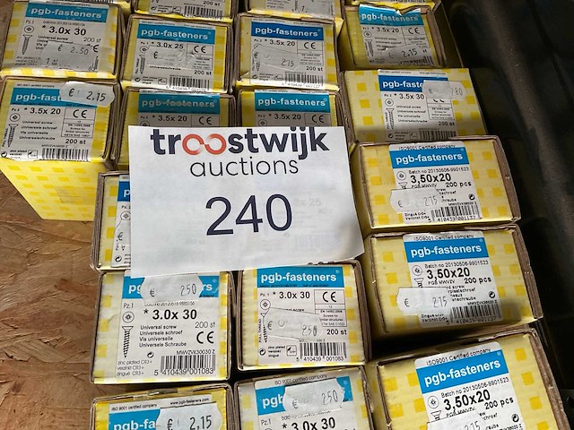 Doosjes hout schroeven - afbeelding 4 van  6