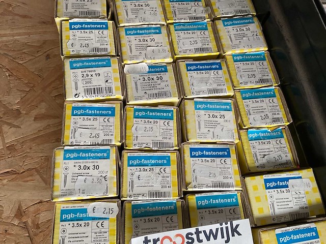 Doosjes hout schroeven - afbeelding 5 van  6