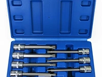 Dopbit-set 7 dlg torx 3/8'' t25-t60 lange torx - afbeelding 1 van  1