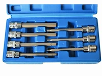 Dopbit-set lange inbus 7 dlg 3/8'' 3-10mm - afbeelding 1 van  1