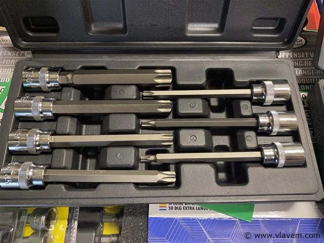 Doppen set verlengd torx - afbeelding 1 van  4