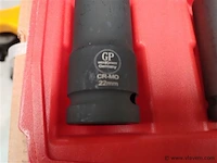 Doppenset gp werkstatt, kracht 3/4″, 8-dlg - afbeelding 6 van  10