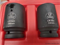 Doppenset gp werkstatt, kracht 3/4″, 8-dlg - afbeelding 7 van  10