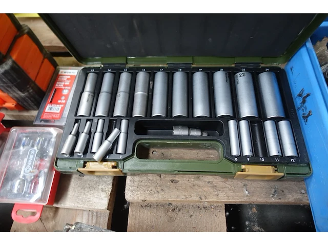 Doppenset proxxon + cirkelboren plm 17 stuks - afbeelding 4 van  4
