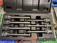 Doppenset verlengd inbus - afbeelding 2 van  4