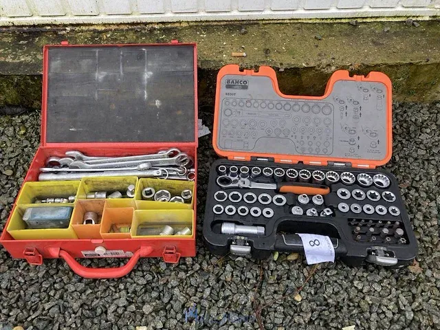Dopsleutelset bahco - afbeelding 1 van  3