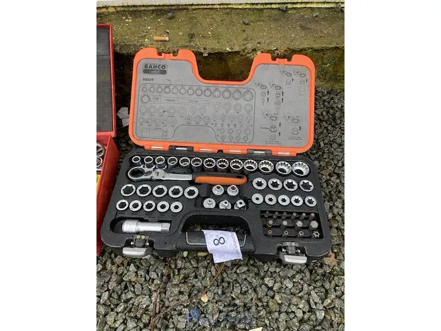 Dopsleutelset bahco - afbeelding 2 van  3