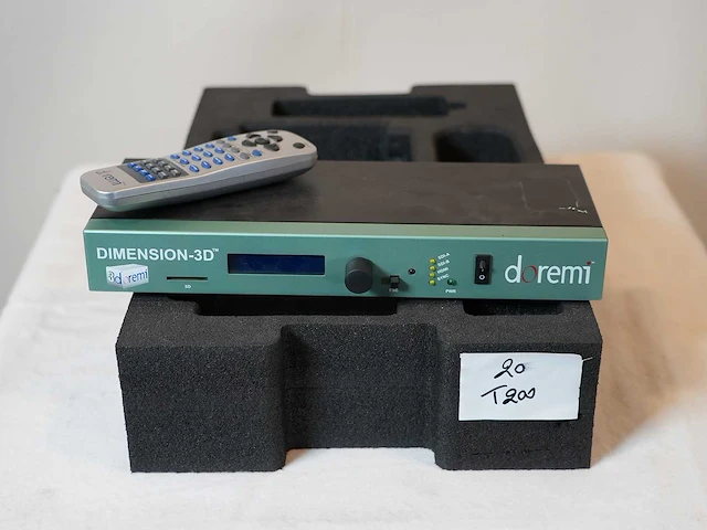 Doremi - dimension 3d converter dual sdi/h - diverse videoapparatuur - afbeelding 1 van  2