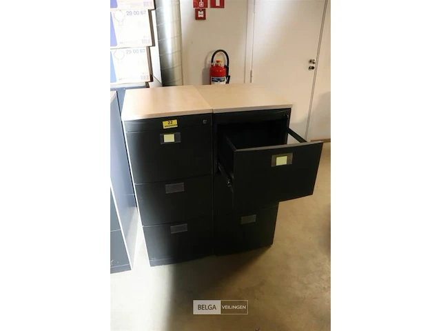 Dossierkast hangmappen 3 hoog - afbeelding 2 van  3